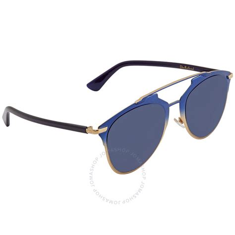 dior blue aviator ladies sunglasses diorreflected tvw/ku 52|Dior DIORREFLECTED TVW KU 52 Sunglasses .